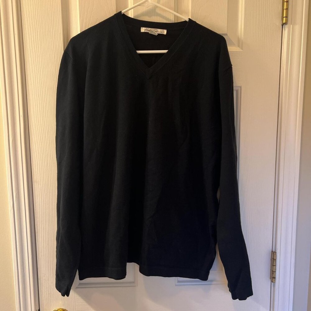 Kenneth Cole Men's Black Jumper